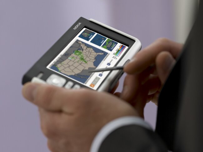 Map browsing on Nokia 770